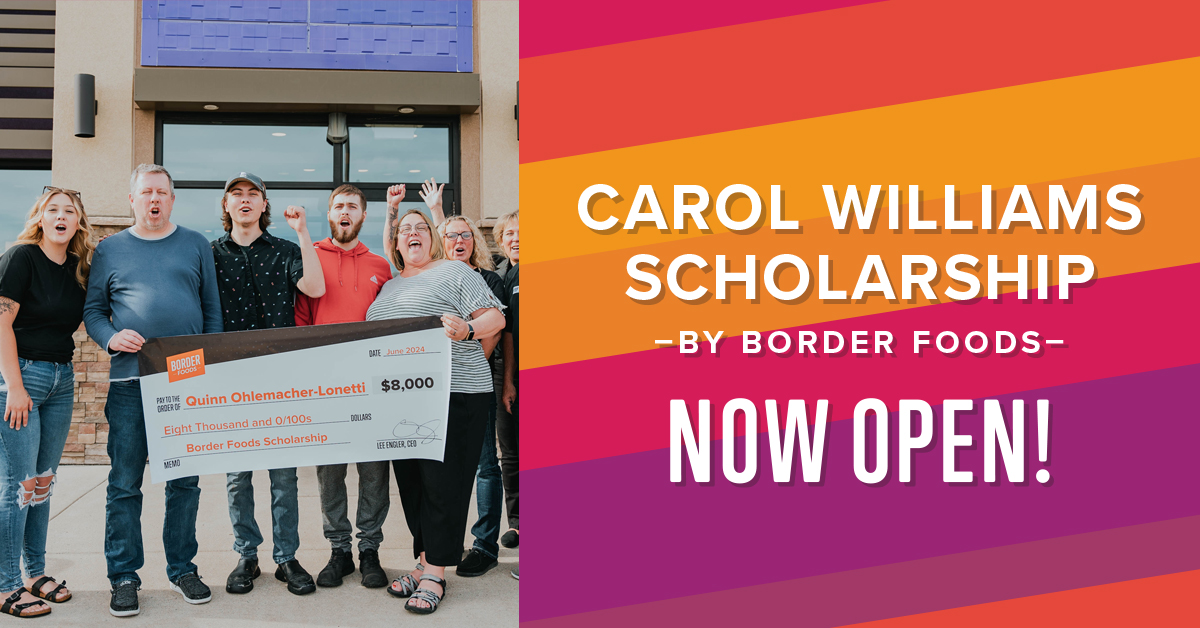 Carol Williams Scholarship: Now Accepting Applications!